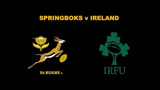 Springboks v Ireland [upl. by Edsel894]