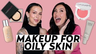 The BEST Makeup for Oily Skin According to a Makeup Artist  Beauty with Susan Yara [upl. by Halian181]