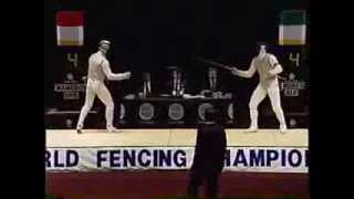 1989 World Fencing Championships  Mens Team Foil [upl. by Trixie188]