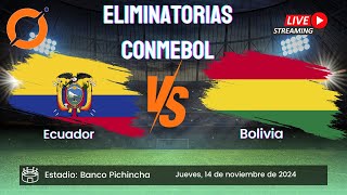 Ecuador vs Bolivia clasificatorias Conmebol [upl. by Doowron]