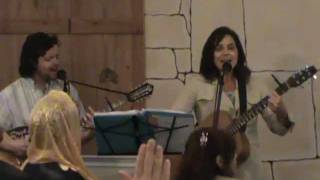 MESSIANIC MUSIC ADONAI by Mishkanim Aline amp Howie  Live [upl. by Enilra]