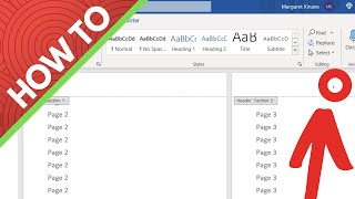 How to Start Numbering on Page 3 in Word [upl. by Othilia500]