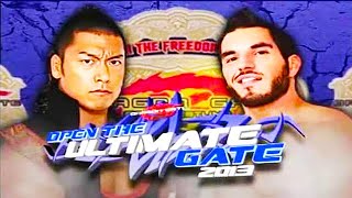 Johnny Gargano vs SHINGO DGUSA ´´ Open The Ultimate Gate ¨ 2013 Highlights [upl. by Mauve385]