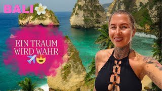 EIN TRAUM WIRD WAHR  ICH FLIEGE NACH BALI😍 Vlog 105 [upl. by Gefen]