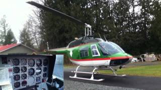 Elstree Helicopters Student Beth First Solo in Bell 206 Jet Ranger CLAY [upl. by Kciremed]