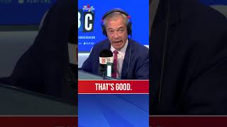 Nigel Farage breaks cover on his promise to leave the country ‘if Brexit is a disaster’  LBC [upl. by Wilde]