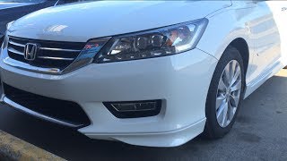 2014 Honda Accord Touring V6 Start Up Exhaust and Review Tour [upl. by Copeland]