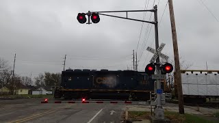 State Avenue Railroad Crossing 3 Indianapolis IN [upl. by Sheffie311]