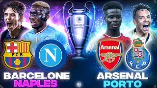 🔴 BARCELONE  NAPLES LIVE  ARSENAL  PORTO LIVE  LIGUE DES CHAMPIONS  CHAMPIONS LEAGUE  LDC UCL [upl. by Atalanti]