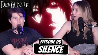 L’s Final Test  Death Note Couple Reaction  Ep 25 “Silence” [upl. by Eihtur683]