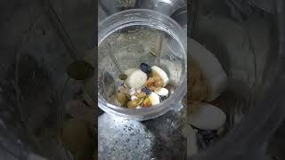 Mini vlog 114 weight gain health drink 😍 dry fruits and nuts shorts health drink subscribe [upl. by Rooke]