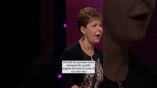 Sii contento  Joyce Meyer Italiano felicità pensieri egoismo [upl. by Fregger12]