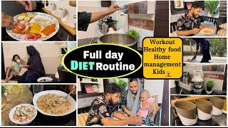 My 530am to 8pm stress free routine🥰preparing healthy delicious food😋workout🚶‍♀️home management [upl. by Jurgen761]