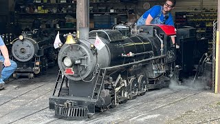 Testing day for the Wabash Frisco amp Pacific Railroad on Sunday April 28th 2024 [upl. by Ellessig331]