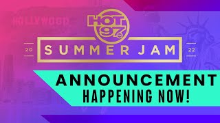 Summer Jam 2022 Line Up Announcement  LIVE w Ebro in the Morning [upl. by Beauregard]