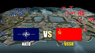 15000 NATO ARMY vs 15000 USSR ARMY  WARNO [upl. by Gautea]