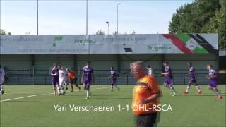 Andonline U16 OHL  RSCA Penalty Yari Verschaeren [upl. by Kreda]