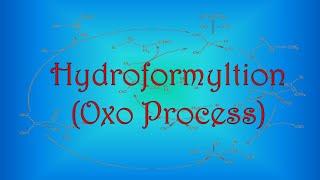 Hydroformylation  Oxo Process  ll Organometallic Chemistry [upl. by Yevad]