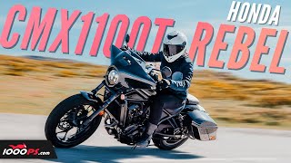 Review Honda CMX1100T Rebel 2023  Cool weekend tourer [upl. by Jessi]