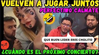 🔥IWO Y OLENKA VUELVEN A JUGAR JUNTOS🔥ERES UN BUEN LEDER CHOLITO😂 [upl. by Tager]