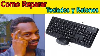 REPARACIÓN DE TECLADOS RATONES mouse por cables usb ps2 fallos de contactos [upl. by Nathanoj193]