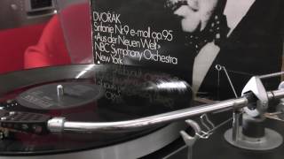 Soviet Russian Elektronika b101 turntable Philips GP422 Dvorak 9th symphony Toscanini 1953 Vinyl HQ [upl. by Rickey199]