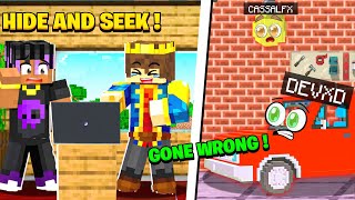 GamerFleet HELPED ME CHEAT IN MINECRAFT HIDE AND SEEK😱🔥 [upl. by Thant]