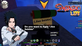 ROBLOX Shindo Life Jiso Seishin LIVE EVENT Boss Fight  Spawn Location in Obelisk Village [upl. by Aisorbma387]