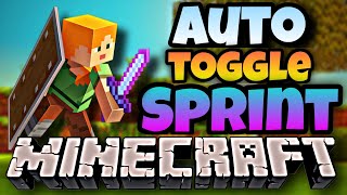 How to AutoToggle Sprint in Minecraft BEDROCK Without Fate Client  For NetherGames MCPE NO MODS [upl. by Nedla]