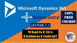 Microsoft Dynamics 365 Business Central Training by Dynamix Academy [upl. by Riva]