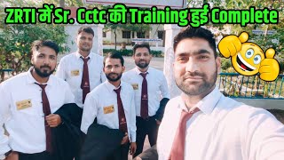 Zrti में Sr Cctc की Training हुई Complete  Indian Railway  cwssantosh [upl. by Atorod991]