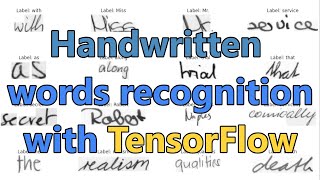 StepbyStep Handwriting Recognition Tutorial Using TensorFlow [upl. by Chrystel]