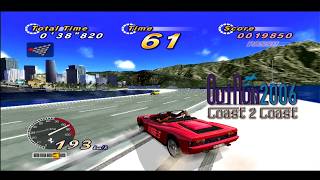 OutRun 2006 Coast 2 Coast  Forced 1080i Native  PS2 Gameplay [upl. by Hamian]