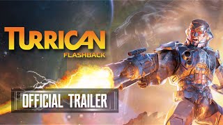 Turrican Flashback Official Trailer PS4 Switch [upl. by Anua489]