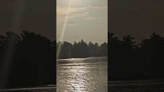 Best sunrise ☀️ at Kalamb beach Mumbai Maharashtra India best trending viral shorts [upl. by Chenay]