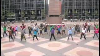 Flash Mob project A message of peace [upl. by Dloreg]