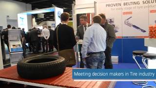 Impression of the Tire Technology EXPO 2015  Ammeraal Beltech [upl. by Nyleak]