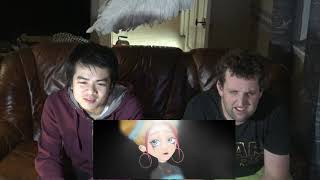 anna oop  FACE REVEAL Official Video Reaction by Swedish guys [upl. by Allsun]