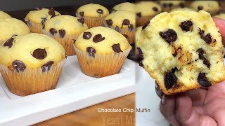 CHOCOLATE CHIP MUFFIN  Easy amp Basic Yummy Muffin Recipe [upl. by Maite]