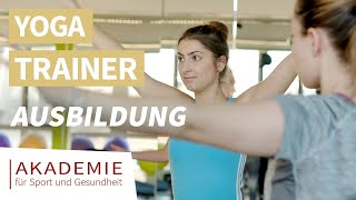 Yoga Trainer  Ausbildung mit Lizenz bei der ASG Teilnehmer berichten von ihren Erfahrungen [upl. by Aihtnic]