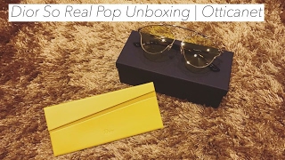 Dior So Real Pop Unboxing  Otticanet [upl. by Eelak470]