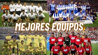 LOS 20 MEJORES EQUIPOS HISTÓRICOS DE LA LIGA 🤯 [upl. by Miarzim]