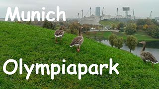 Olympiapark Munich autumn [upl. by Yreved823]