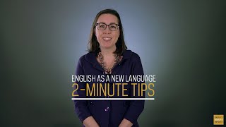 ENL 2Minute Tips Sentence Frames [upl. by Einnahc790]