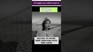 Full Test B1 English test GESE Grade 5  SELT British Citizenship Trinity College London ILR UK [upl. by Gamber]