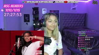 Mya Salina REACTS to Sha Ek  Freestyle  Open Mic  Studio Of Legends ShaEk [upl. by Atkins]