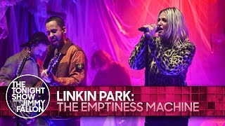 Linkin Park The Emptiness Machine  The Tonight Show Starring Jimmy Fallon [upl. by Rezzani]