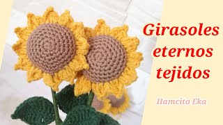 🌻Girasoles tejidos a crochet paso a paso [upl. by Notyep882]