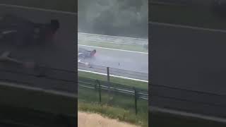 Dilano van t Hoff Crash at SpaFrancorchamps [upl. by Proud]