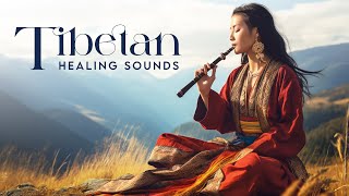 Tibetan Flute Healing Stops Overthinking Eliminates Stress Anxiety and Calms the Mind [upl. by Enelkcaj]